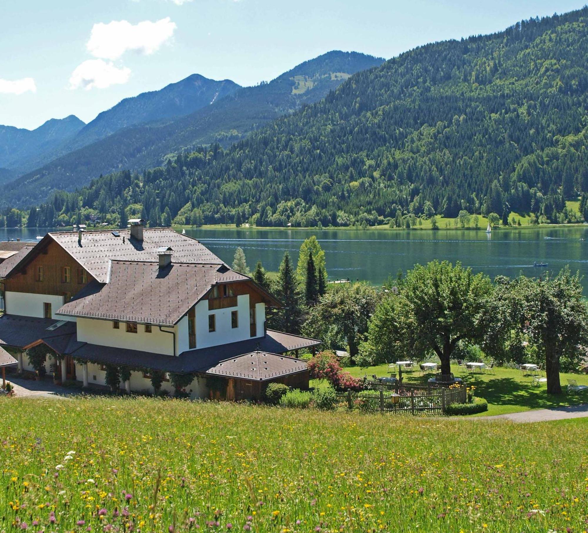 Ferienhof Obergasser Und Bergblick Weissensee Exterior photo